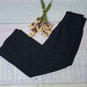 WDNY Plaid Wide Leg Flared Pants